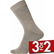 Egtved Strumpor Wool Twin Sock Sand Strl 40/45