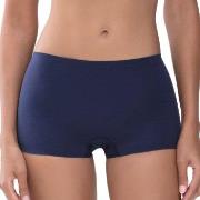 Mey Trosor Natural Second Me Shorts Midnattsblå bomull Small Dam