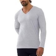 Mey Dry Cotton Colour Long Sleeves Gråmelerad XX-Large Herr