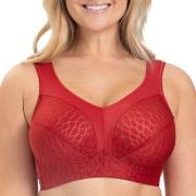 Miss Mary Lovely Jacquard Soft Bra BH Röd C 95 Dam