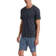 Calida Relax Streamline 2 Short Pyjamas Marin mönstrad bomull XX-Large...