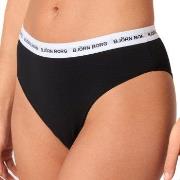 Björn Borg Trosor 2P Core Logo High Waist Brief Svart bomull X-Large D...