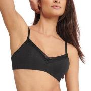 Sloggi BH GO Ribbed Padded Bra Svart Medium Dam