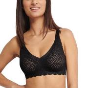 Sloggi BH ZERO Feel Bliss Soft Bra Svart M+ Dam