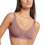 Sloggi BH ZERO Feel Bliss Soft Bra Brun L+ Dam