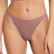 Sloggi Trosor ZERO Feel Bliss String Brief Brun X-Large Dam