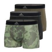 adidas Kalsonger 3P Sport Trunk Svart/Grön polyester XX-Large Herr