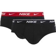 Nike Kalsonger 2P Everyday Cotton Stretch Brief Svart/Röd bomull Mediu...