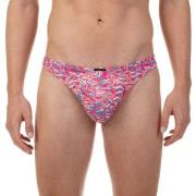 Bruno Banani Kalsonger Premium Line String Rosa Mönstrad polyester Med...