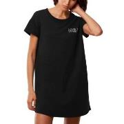 Triumph Nightdress Short Sleeve Svart bomull 36 Dam