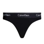 Calvin Klein Trosor Modern Cotton Thong Helsvart Medium Dam