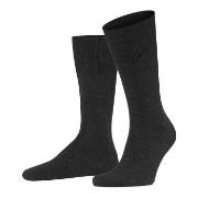 Falke Strumpor Airport Sock Antracit Strl 45/46 Herr