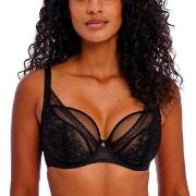 Freya BH Sydnie Underwired High Apex Plunge Bra Svart I 85 Dam