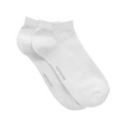 Resteröds Strumpor 5P Organic Ankle Socks Vit Strl 40/45