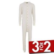 Dovre Organic  Cotton Overall Beige ekologisk bomull Small Herr