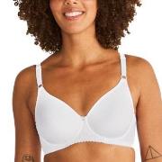 Swegmark BH Iris Wire Bra Vit polyamid B 80 Dam