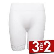 Decoy Hotpants With Lace Vit S/M Dam