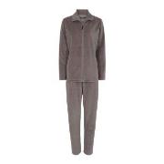 Decoy Velour Homewear Set Brun X-Large Dam