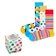 Happy socks Strumpor 3P Mixed Pride Gift Box Flerfärgad bomull Strl 36...