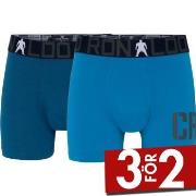 CR7 Cristiano Ronaldo Kalsonger 2P Boys Trunk Briefs Blå bomull 146-15...