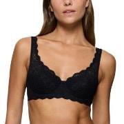 Triumph BH Amourette Wired Bra With Lace Svart A 80 Dam