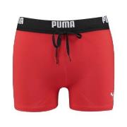 Puma Badbyxor Logo Swim Trunks Röd Small Herr