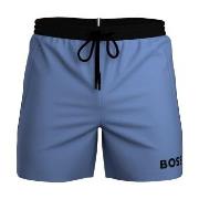 BOSS Badbyxor Starfish Swim Shorts Ljusblå polyester Medium Herr