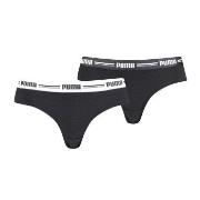 Puma Trosor 2P Logo Waistband Brazilian Svart Medium Dam