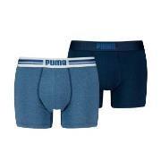 Puma Kalsonger 2P Everyday Placed Logo Boxer Jeansblå bomull XX-Large ...