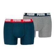 Puma Kalsonger 2P Men Everyday Basic Boxer Marin/Grå bomull X-Large He...