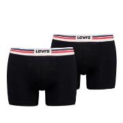 Levis Kalsonger 2P Men Sportswear Logo Boxer Brief Svart bomull Small ...