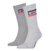 Levis Strumpor 2P Sport Regular Cut Sock Grå Strl 43/46