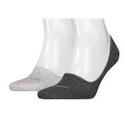 Calvin Klein Strumpor 2P Lucca No Show Sock Mörkgrå Strl 43/46 Herr