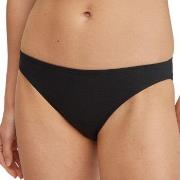 Calida Trosor Essential Cotton Low Cut Brief Svart bomull X-Small Dam