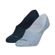 Calvin Klein Strumpor 2P Women Mid Cut Footie Socks Marin/Blå Strl 35/...