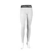 Calvin Klein Logo Waistband Legging Grå X-Large Dam