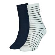 Tommy Hilfiger Strumpor 2P Classic Small Stripe Socks Flerfärgad Strl ...