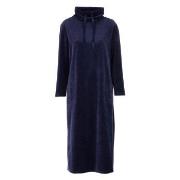 Damella Velour Cosy Dress Marin X-Large Dam