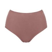 Sloggi Trosor 3P GO Daily Cotton High Waist Brief Mörkrosa bomull X-La...