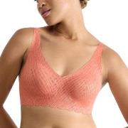 Sloggi BH ZERO Feel Bliss Soft Bra Aprikos M+ Dam