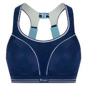 Shock Absorber BH Ultimate Run Bra Marin/Grå polyamid H 85 Dam