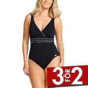 Damella Sandra Chlorine Resistant Swimsuit Svart polyamid 36 Dam