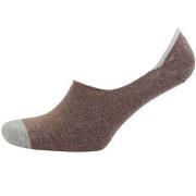 Amanda Christensen Strumpor True Contrast Invisible Sock Mörkbrun Strl...