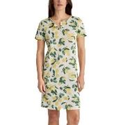 Calida Fruity Dreams Sleepshirt Gul mönstrad bomull Medium Dam