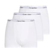 Calvin Klein Kalsonger 3P Icon Cotton Relaxed Fit Trunks Vit bomull 4X...