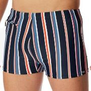 Schiesser Badbyxor Aqua Classic Swim Shorts Blå/Röd XX-Large Herr