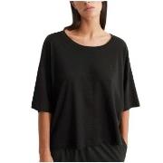 Marc O Polo Lounge Cropped Top Svart bomull Medium Dam
