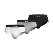 BOSS Kalsonger 3P ONE HipBr Cotton Briefs Flerfärgad bomull X-Large He...