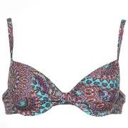 Esprit Fraser Beach Padded Bra Bikini Turkos Mönster C 75 Dam