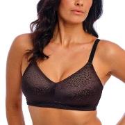 Wacoal BH Back Appeal Wire Free Bra Svart polyamid F 70 Dam